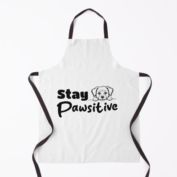 Item preview, Stay Pawsitive Funny Dog & Cat Quote | Cute Pet Lover Humor designed and sold by Shadryx.
