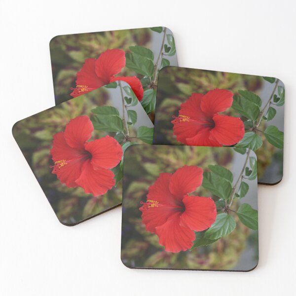 Item preview, red hibiscus flower designed and sold by EleniA8.