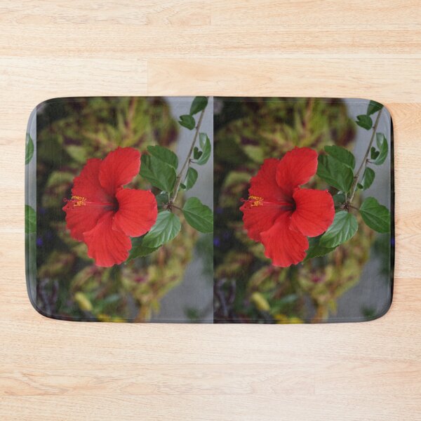 Item preview, red hibiscus flower designed and sold by EleniA8.