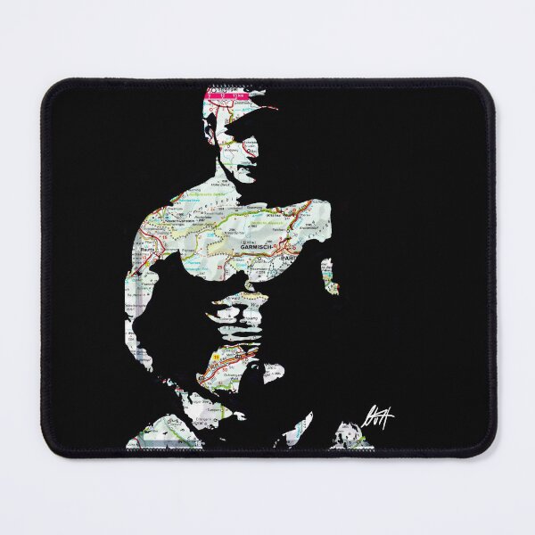 Item preview, Young Toned Chav With Sports Cap Nude Map Art By NLMKArtStudio designed and sold by NLMKArtStudio.