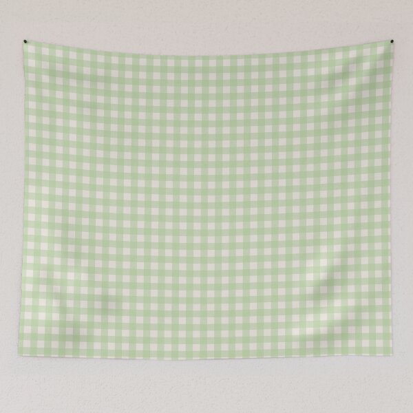 Item preview, Green Gingham Pattern - Classic Vichy Pattern designed and sold by DGMaxShop.