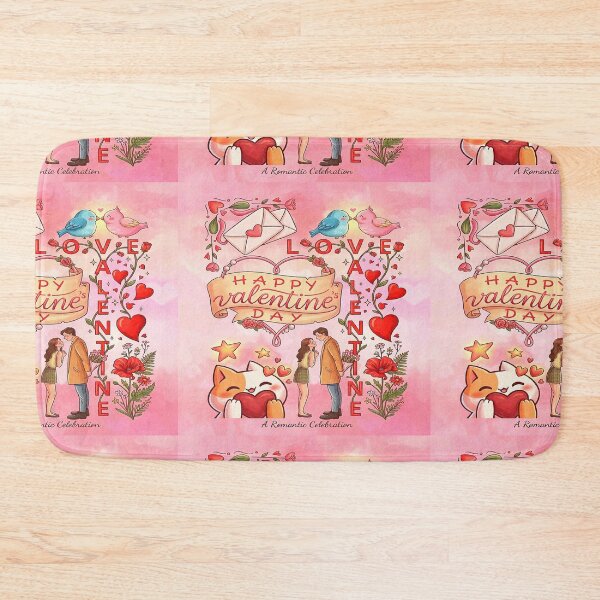 Item preview, Cute Inspirational Valentine’s Day Aesthetic Collage – Romantic Couple ,Romantic letter, Kawaii Cat and Birds. designed and sold by Giulivo Store Graphic.