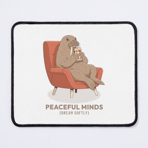Item preview, Walrus Drinking Soda Can Vintage Aesthetic designed and sold by COZY VINTAGE animal.