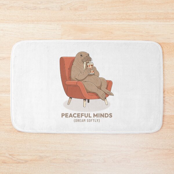 Item preview, Walrus Drinking Soda Can Vintage Aesthetic designed and sold by COZY VINTAGE animal.