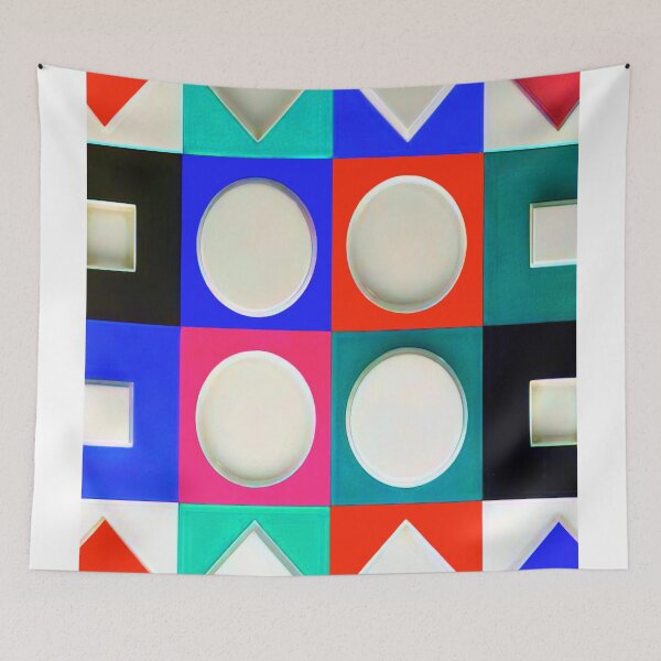 Item preview, Composition carrée relief - 1970 designed and sold by NeonCanvasDream.