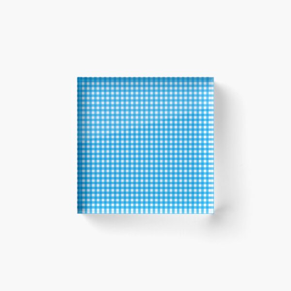 Item preview, Blue Gingham Pattern - Classic Vichy Pattern designed and sold by DGMaxShop.