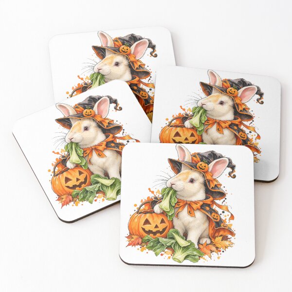 Item preview, Hoppy Halloween  designed and sold by RabbitRescue.