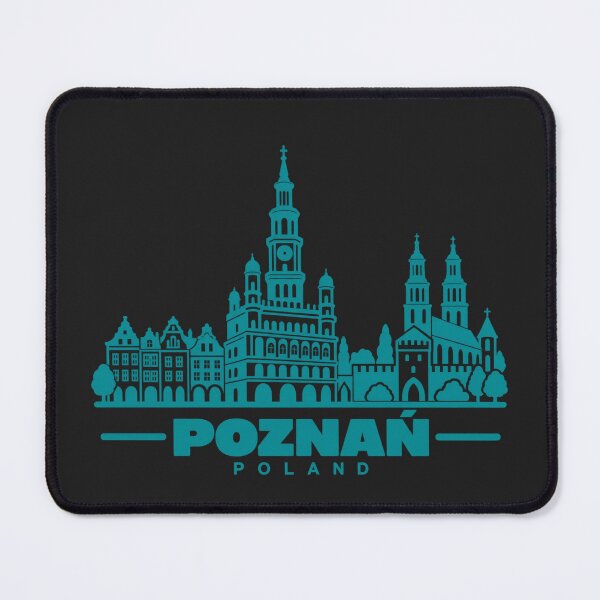 Item preview, Poznan Poland Line Art Landmark Poster designed and sold by CMYKStudio.
