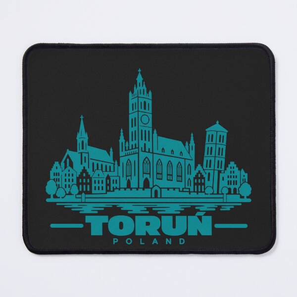 Item preview, Torun Poland Line Art Landmark Poster designed and sold by CMYKStudio.