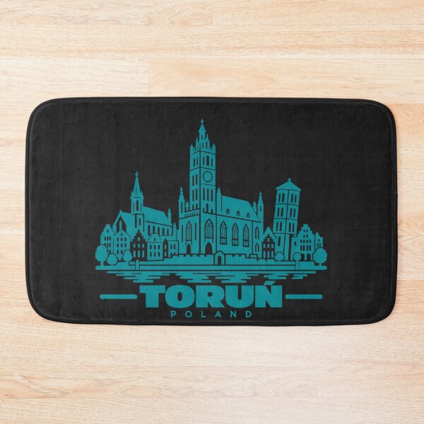 Item preview, Torun Poland Line Art Landmark Poster designed and sold by CMYKStudio.