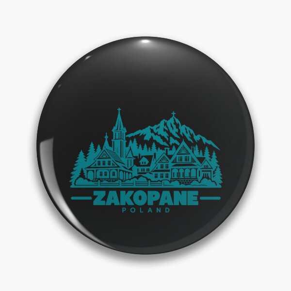Item preview, Zakopane Poland Line Art Travel Poster designed and sold by CMYKStudio.