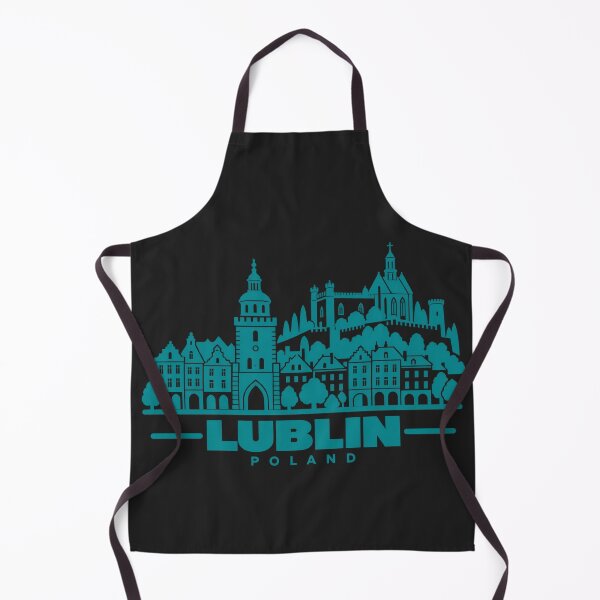 Item preview, Lublin Poland Line Art Landmark Poster designed and sold by CMYKStudio.