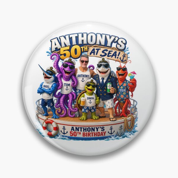 Item preview, Anthony's 50th at SEA designed and sold by CPCanberra.