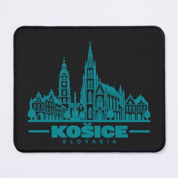 Item preview, Kosice Slovakia Line Art Landmark Poster designed and sold by CMYKStudio.