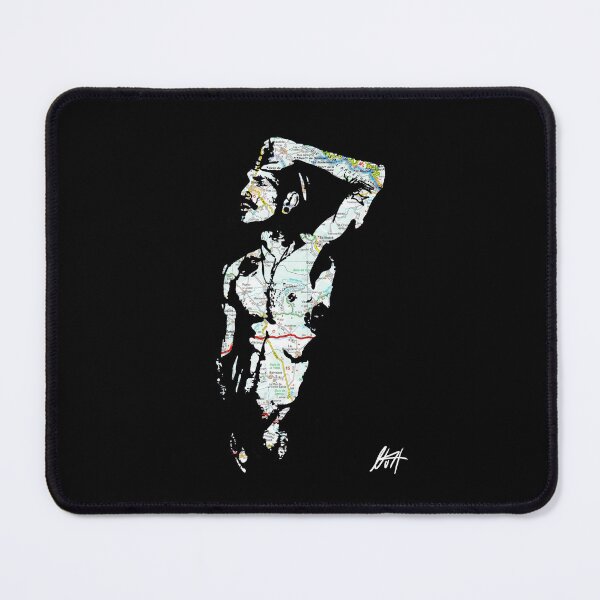 Item preview, Tattooed Toned Muscled Slim Queer Sailor Map Art By NLMKArtStudio designed and sold by NLMKArtStudio.