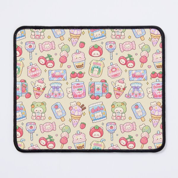 Item preview, Pastel Strawberry Kawaii Sweet Treats Sticker Collection designed and sold by StickerJas.