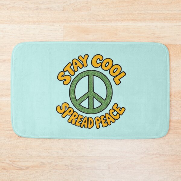 Item preview, Stay Cool Spread Peace Retro Peace Symbol designed and sold by RosalesArts.