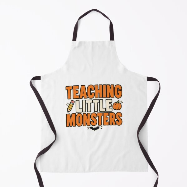 Item preview, Teaching Little Monsters Funny Halloween Teacher designed and sold by epic-phrases.