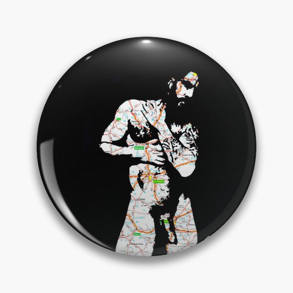 Item preview, Big Muscled And Tattooed Daddy Map Art By NLMKArtStudio designed and sold by NLMKArtStudio.