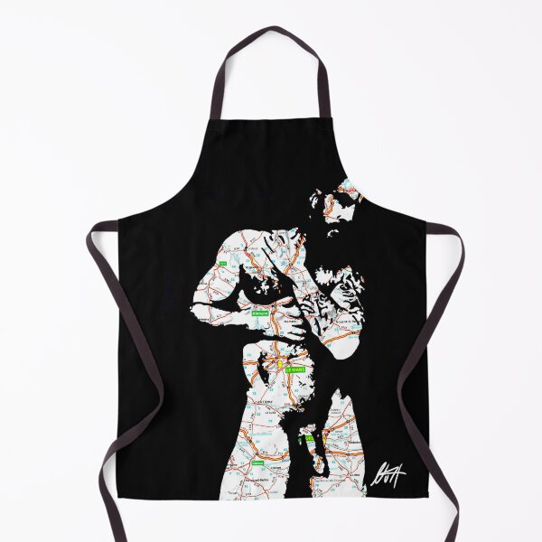 Item preview, Big Muscled And Tattooed Daddy Map Art By NLMKArtStudio designed and sold by NLMKArtStudio.