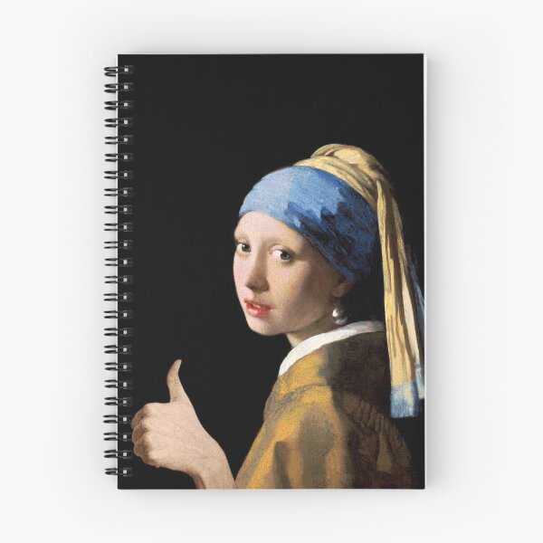 Item preview, Thumbs Up Girl with Pearl Earring designed and sold by ClothedCircuit.