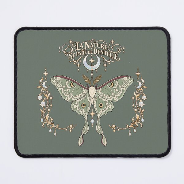Item preview, La nature se pare de dentelle - Laced luna moth designed and sold by etherElric.