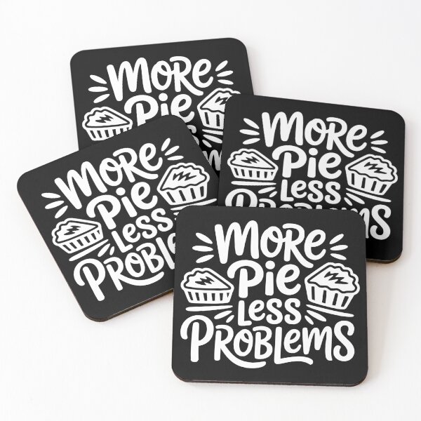 Item preview, More Pie Less Problems designed and sold by theartfulaspie.