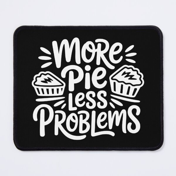 Item preview, More Pie Less Problems designed and sold by theartfulaspie.