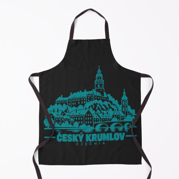 Item preview, Cesky Krumlov Czechia Line Art Landmark Poster designed and sold by CMYKStudio.