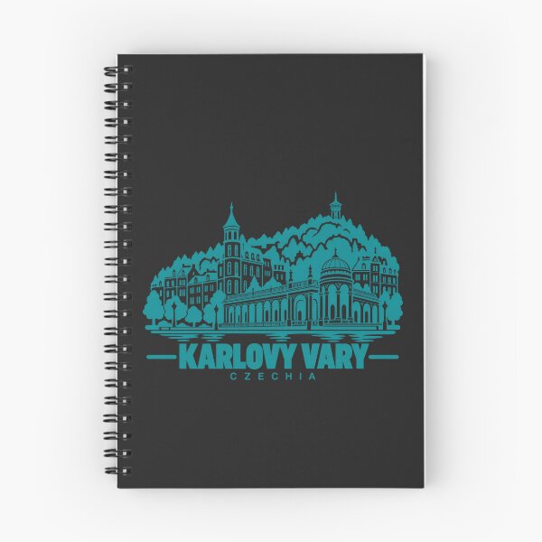 Item preview, Karlovy Vary Czechia Line Art Travel Poster designed and sold by CMYKStudio.