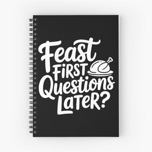 Item preview, Feast First Questions Later designed and sold by theartfulaspie.