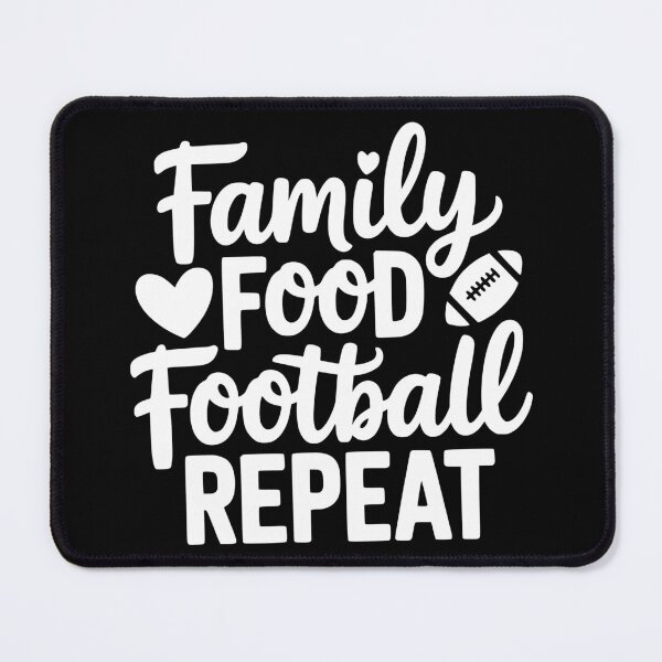 Item preview, Family Food Football Repeat designed and sold by theartfulaspie.