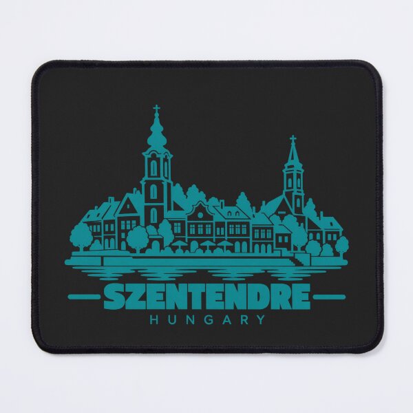 Item preview, Szentendre Hungary Line Art Travel Poster designed and sold by CMYKStudio.