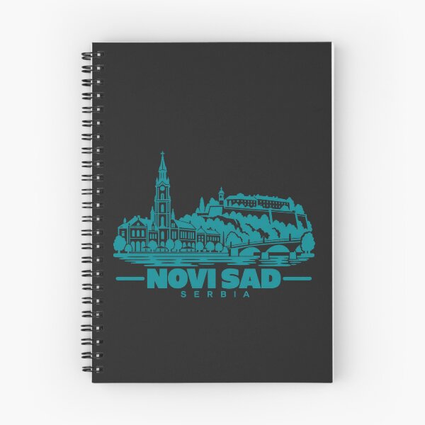 Item preview, Novi Sad Serbia Line Art Skyline Poster designed and sold by CMYKStudio.