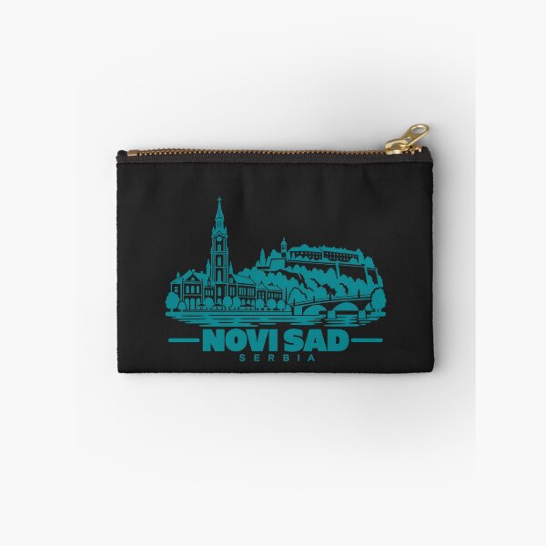Item preview, Novi Sad Serbia Line Art Skyline Poster designed and sold by CMYKStudio.