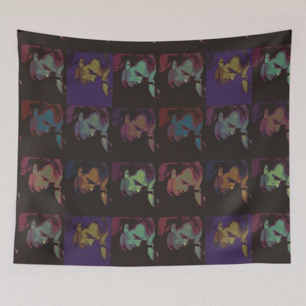 Item preview, Rik Mayall Fan Pop-Art Collage designed and sold by Cathedral of Curiosity.