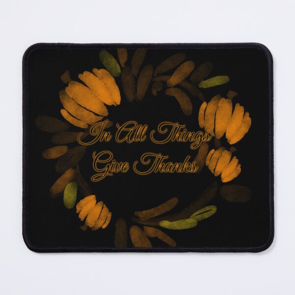 Item preview, "In All Things Give Thanks" Glow designed and sold by ShopCNTS.