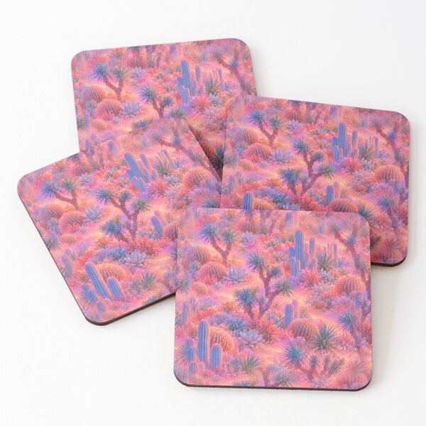 Item preview, HOT EXPOSURE FLORAL / PINK DESERT SUNSET designed and sold by Bodique.