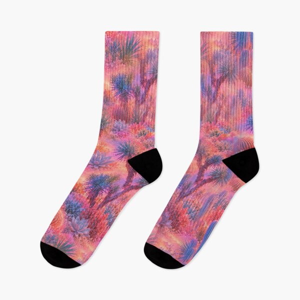Item preview, HOT EXPOSURE FLORAL / PINK DESERT SUNSET designed and sold by Bodique.