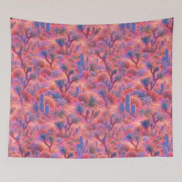 Item preview, HOT EXPOSURE FLORAL / PINK DESERT SUNSET designed and sold by Bodique.