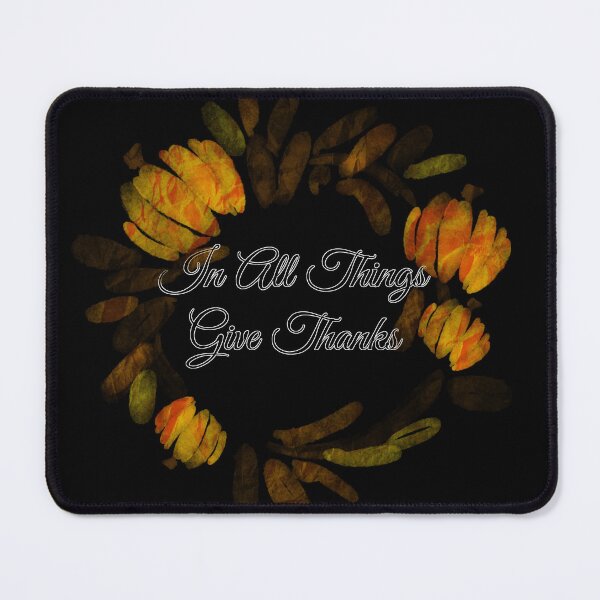 Item preview, "In All Things Give Thanks" Retro designed and sold by ShopCNTS.