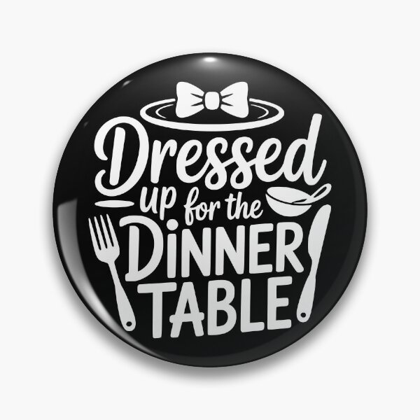 Item preview, Dressed Up For The Dinner Table designed and sold by theartfulaspie.
