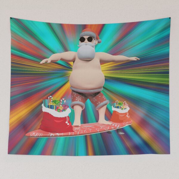 Item preview, Funny Santa Claus Merry Christmas Holiday Art designed and sold by stormk10.