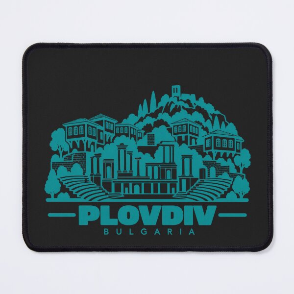 Item preview, Plovdiv Bulgaria Line Art Landmark Poster designed and sold by CMYKStudio.