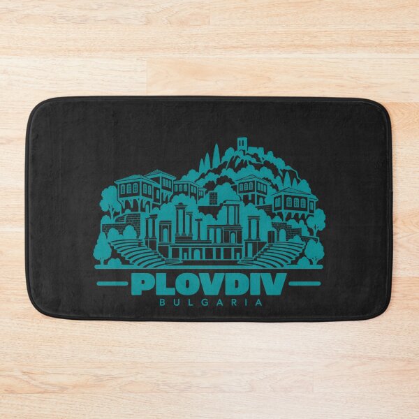 Item preview, Plovdiv Bulgaria Line Art Landmark Poster designed and sold by CMYKStudio.