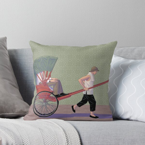 Item preview, Old Rickshaw Illustration designed and sold by YoungLWorkshop.