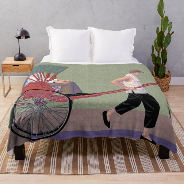 Item preview, Old Rickshaw Illustration designed and sold by YoungLWorkshop.