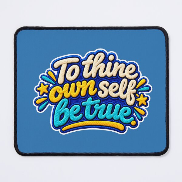 Item preview, To thine own self be true (Word Art) designed and sold by TheFatherOfArt.