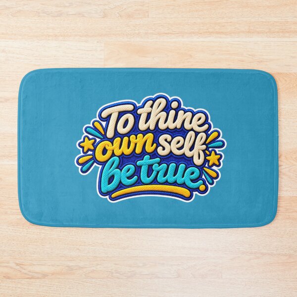 Item preview, To thine own self be true (Word Art)  designed and sold by TheFatherOfArt.