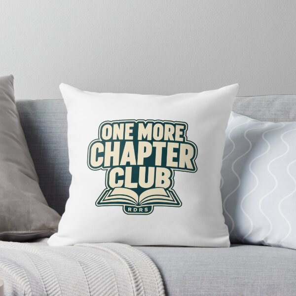 Item preview, One More Chapter Club Minimal Bookish Design designed and sold by epic-phrases.